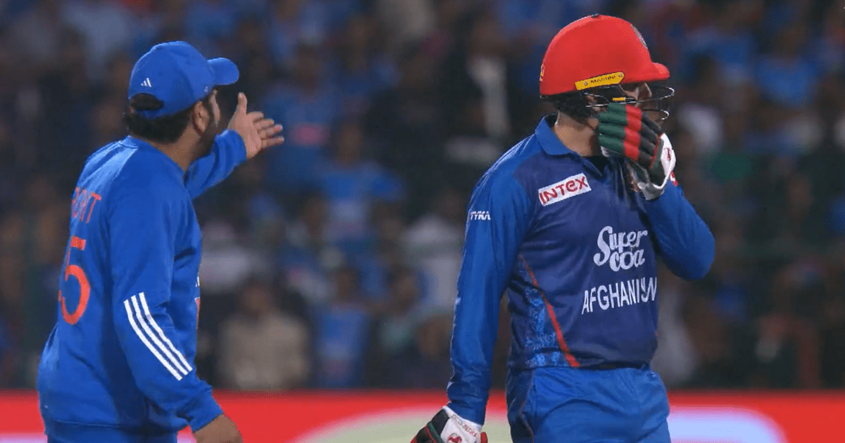 IND vs AFG 3rd T20I: Rohit and Mohammad Nabi argument during Superover