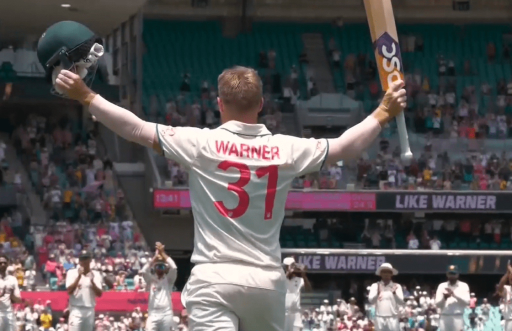 Warner concludes his dream farewell at the SCG